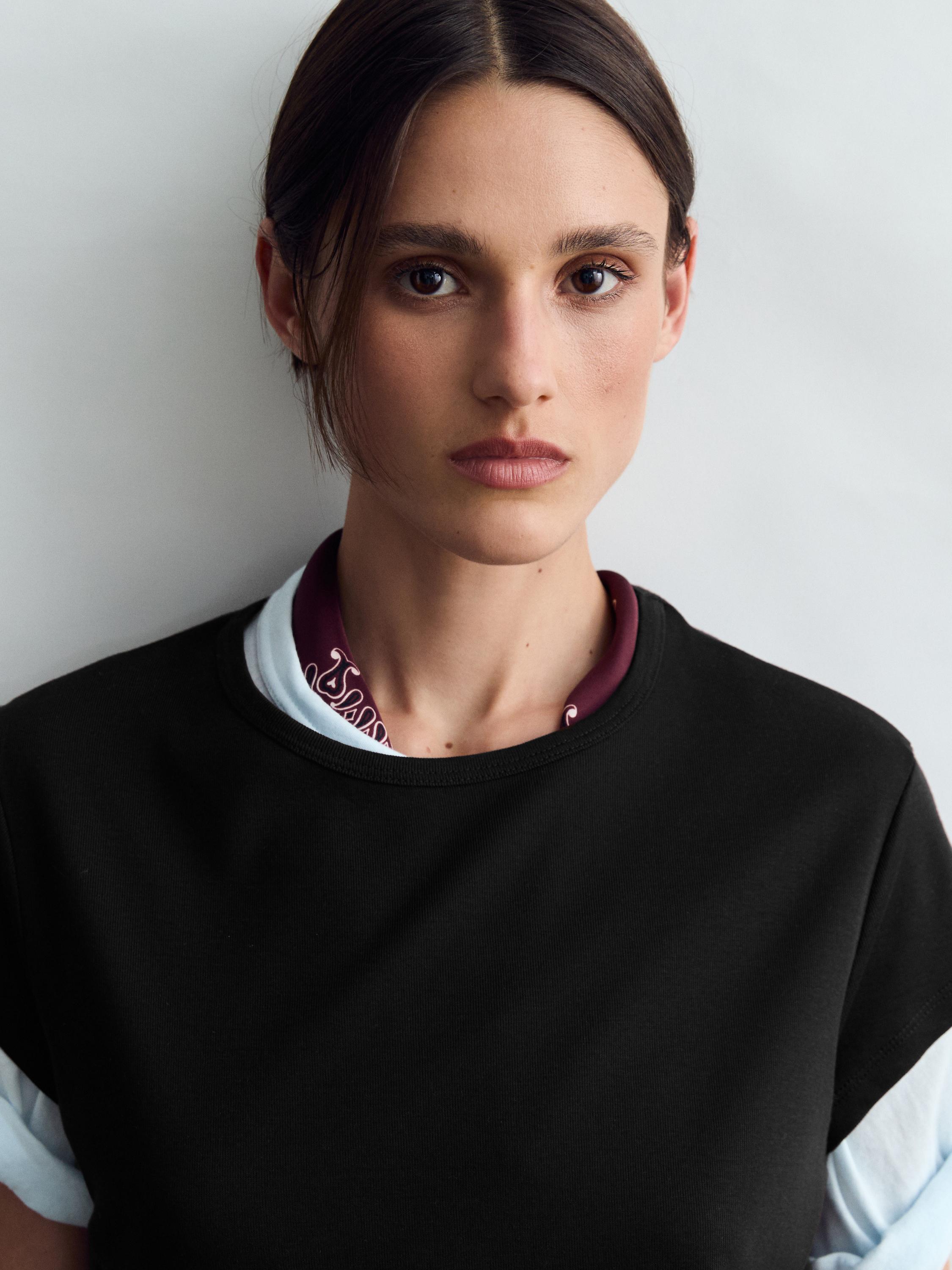 100% mercerised cotton short sleeve T-shirt